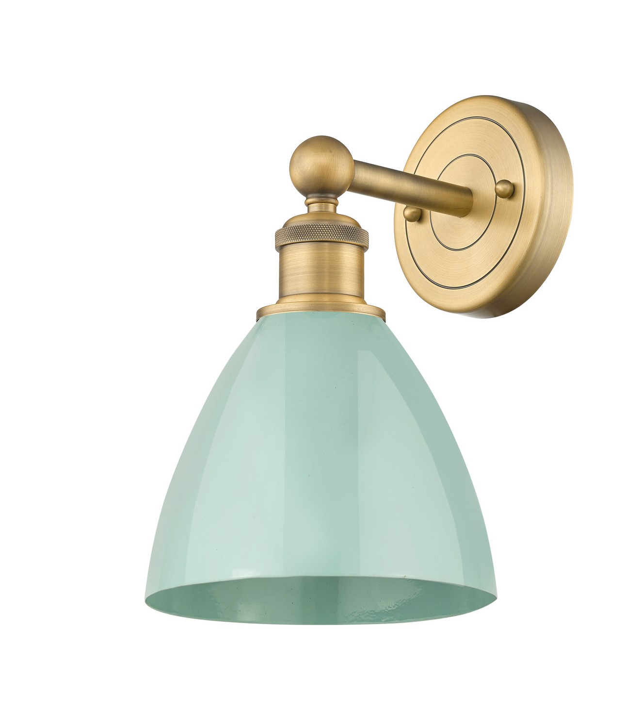 One Light Wall Sconce by Innovations - Edison Collection, Brushed Brass Finish - 616-1W-BB-MBD-75-SF