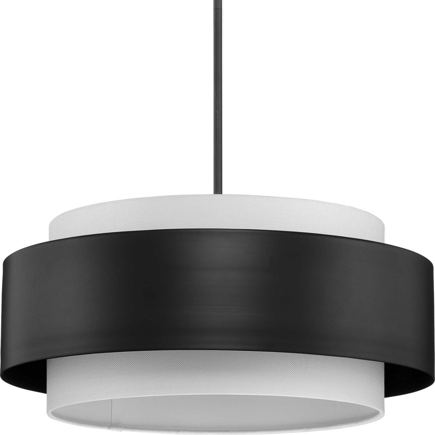 Photos - Chandelier / Lamp Progress Lighting Matte Black Pendant from the Silva Collection P500400-31M