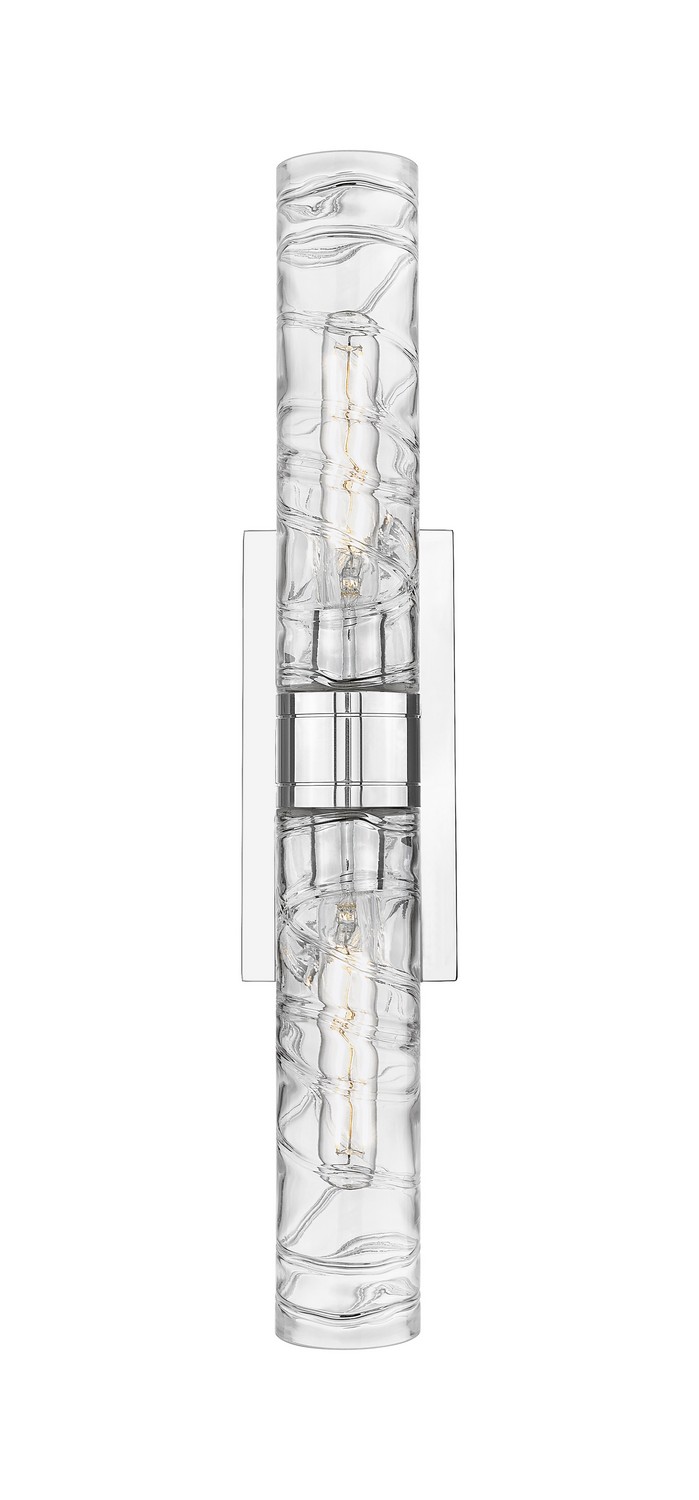 Two Light Bath Vanity by Innovations - Downtown Urban Collection, Polished Chrome Finish - 617-2W-PC-G617-11DE