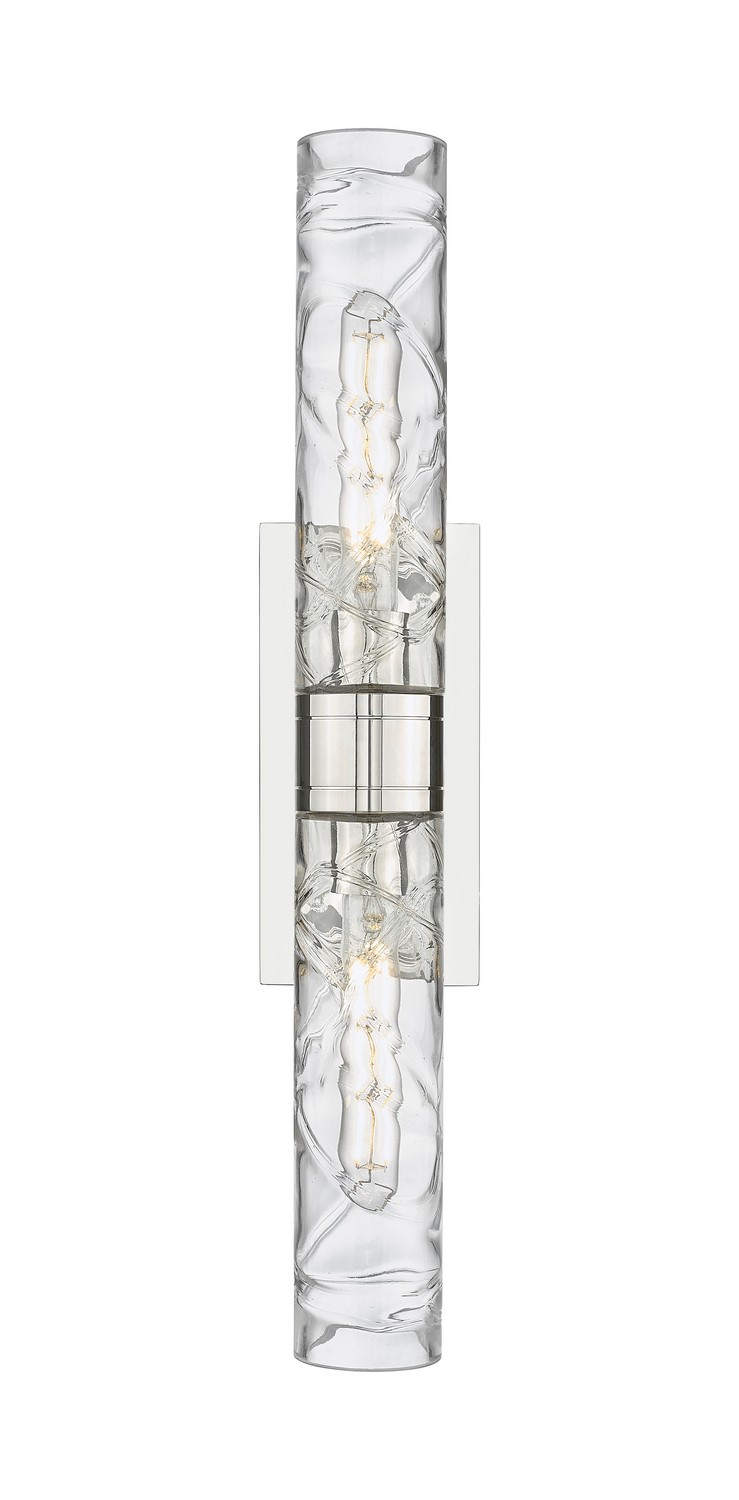 Two Light Bath Vanity by Innovations - Downtown Urban Collection, Polished Nickel Finish - 617-2W-PN-G617-11DE