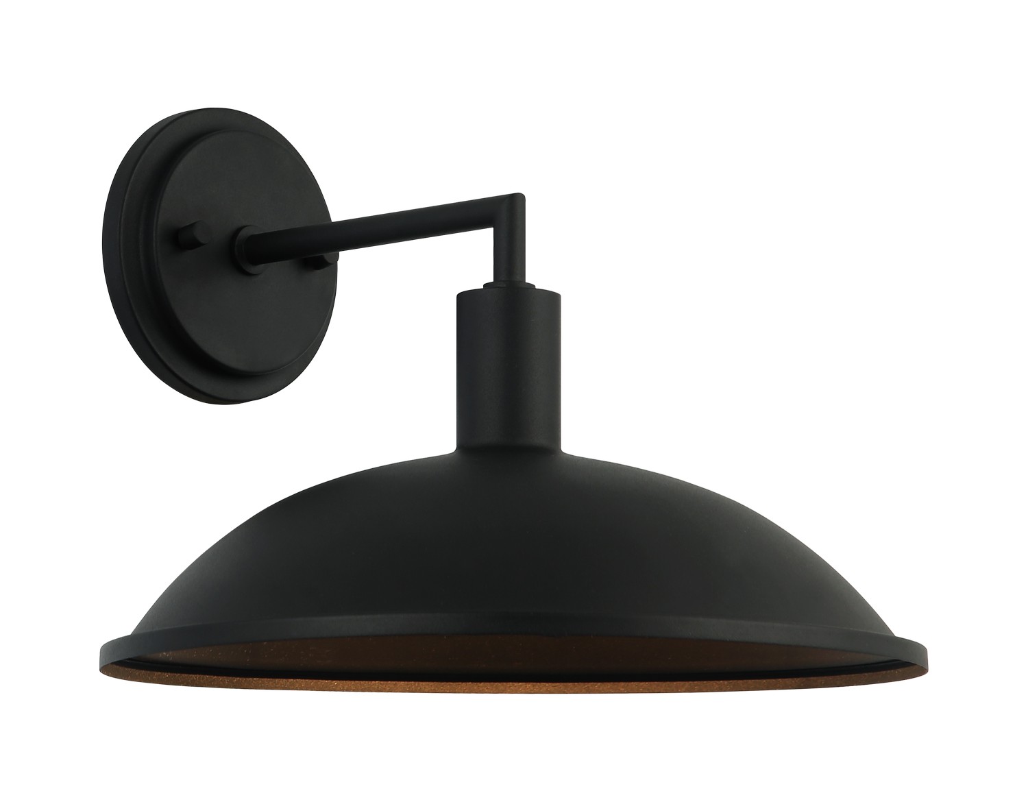 Matteo Lighting W81911MB Farmley 1 Light 12 inch Matte Black Wall Sconce Wall Light