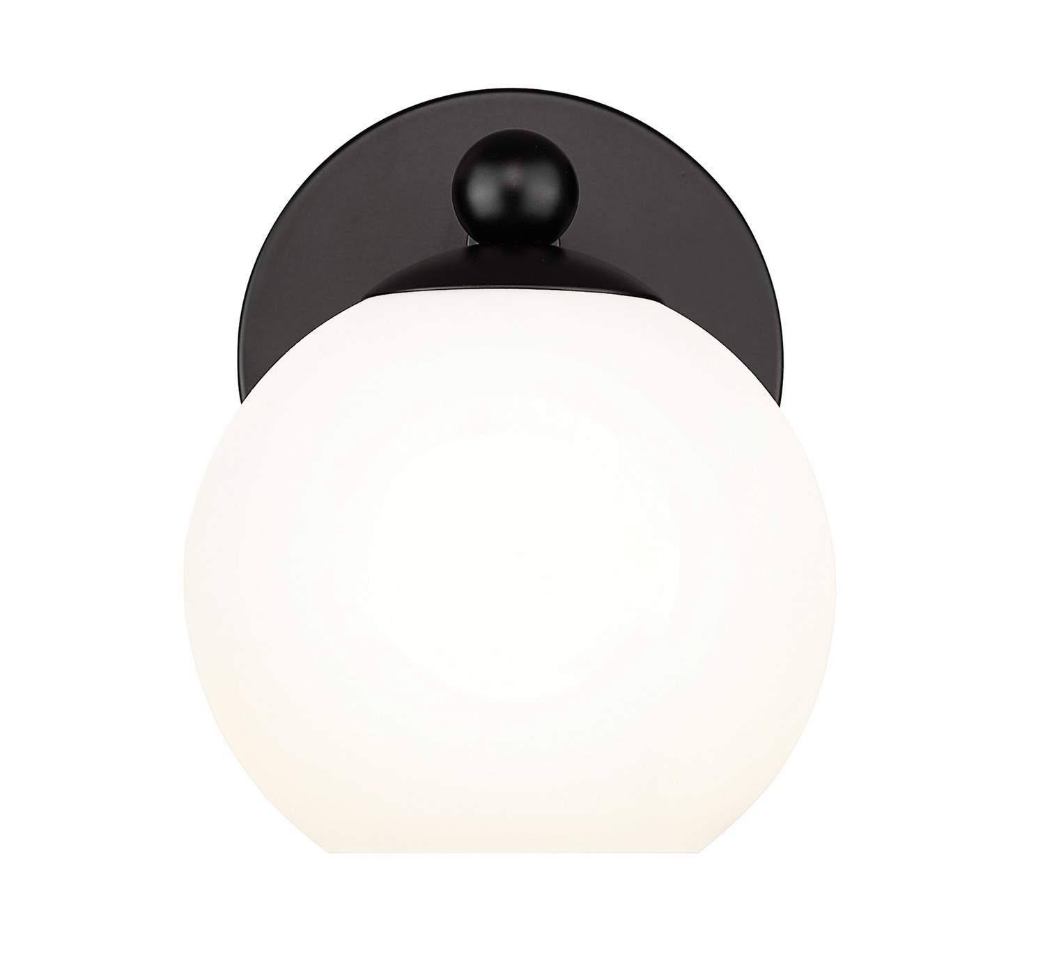One Light Wall Sconce by Z-Lite - Neoma Collection, Matte Black Finish - 1100-1S-MB