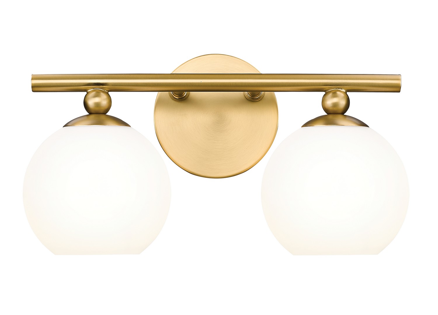Two Light Vanity by Z-Lite - Neoma Collection, Modern Gold Finish - 1100-2V-MGLD