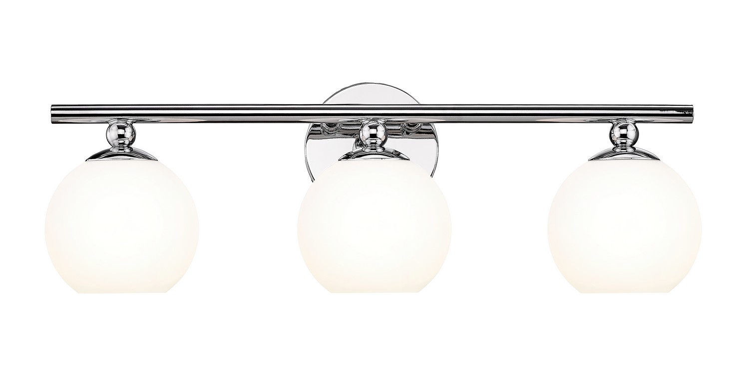Three Light Vanity by Z-Lite - Neoma Collection, Chrome Finish - 1100-3V-CH