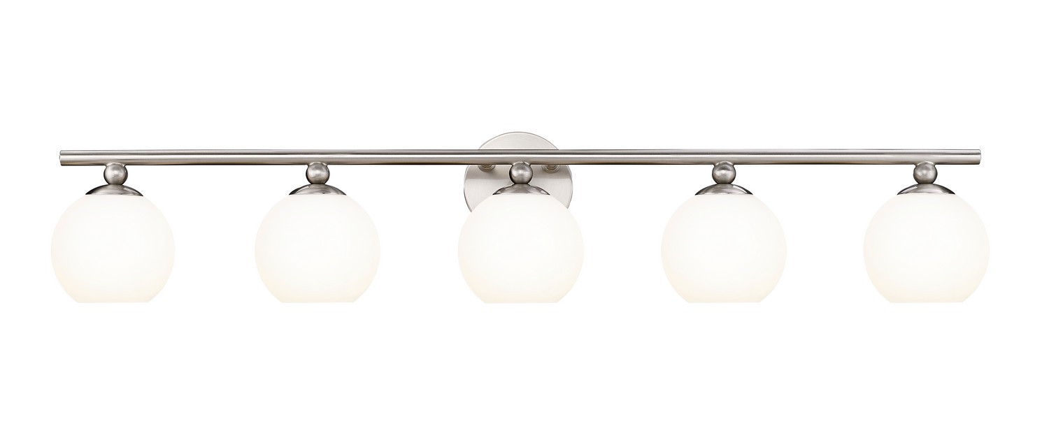 Five Light Vanity by Z-Lite - Neoma Collection, Brushed Nickel Finish - 1100-5V-BN