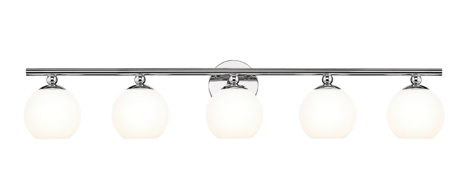 Five Light Vanity by Z-Lite - Neoma Collection, Chrome Finish - 1100-5V-CH