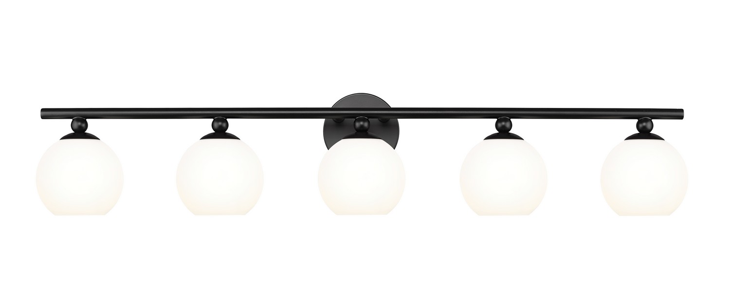 Five Light Vanity by Z-Lite - Neoma Collection, Matte Black Finish - 1100-5V-MB