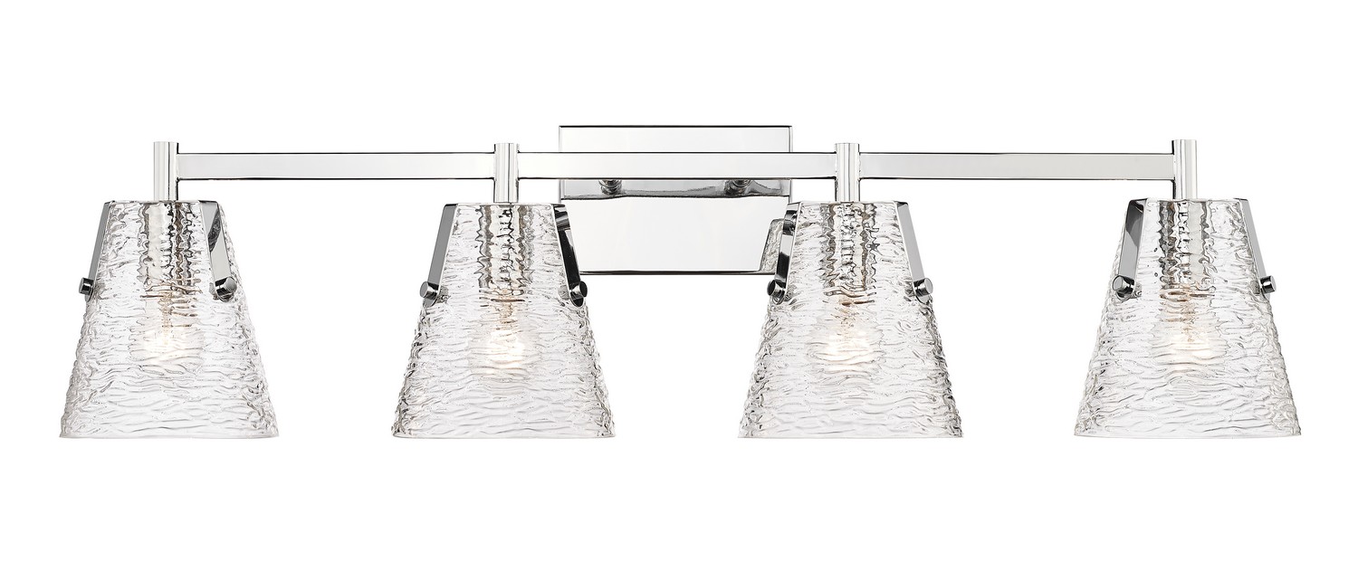 Four Light Vanity by Z-Lite - Analia Collection, Chrome Finish - 1101-4V-CH
