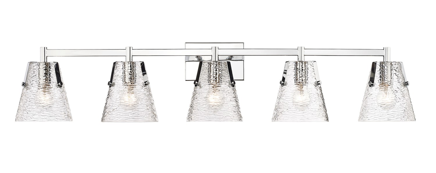 Five Light Vanity by Z-Lite - Analia Collection, Chrome Finish - 1101-5V-CH
