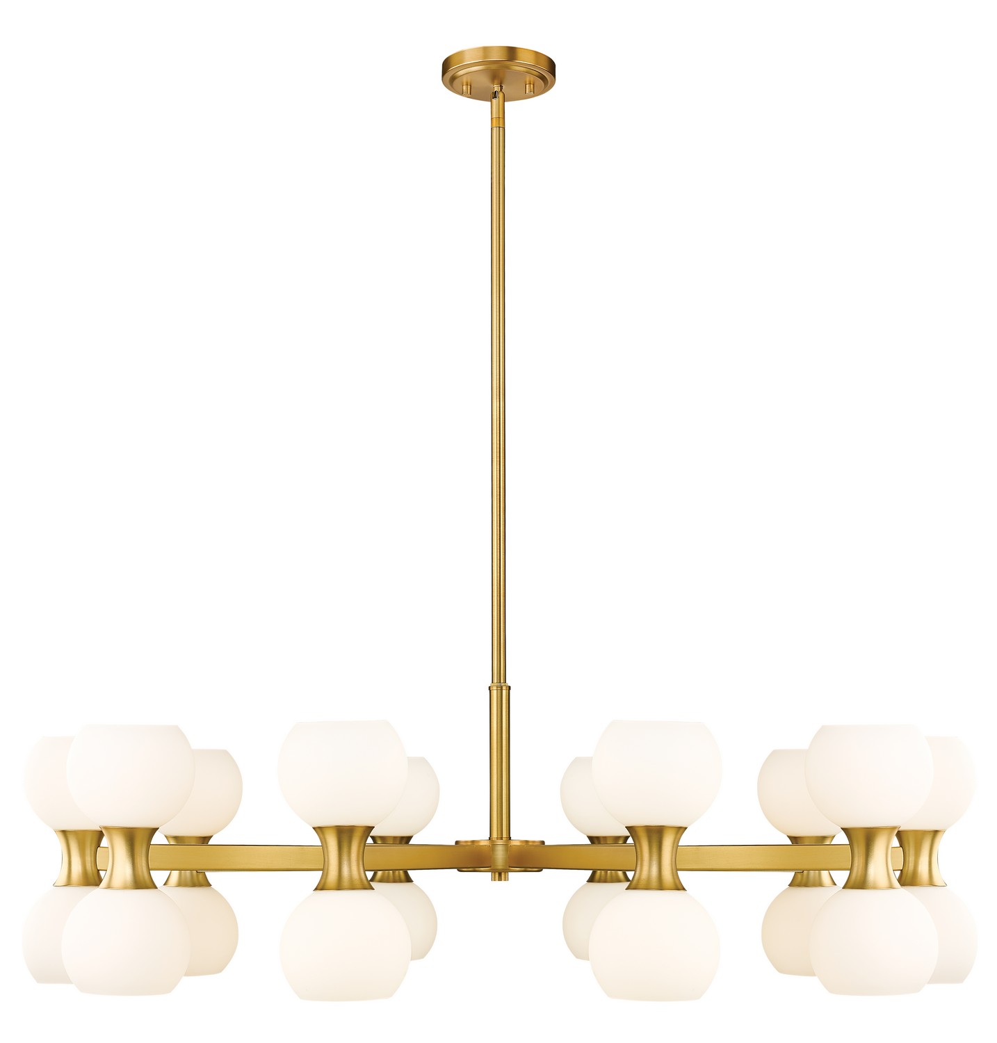 20 Light Chandelier by Z-Lite - Artemis Collection, Modern Gold Finish - 494-20MGLD