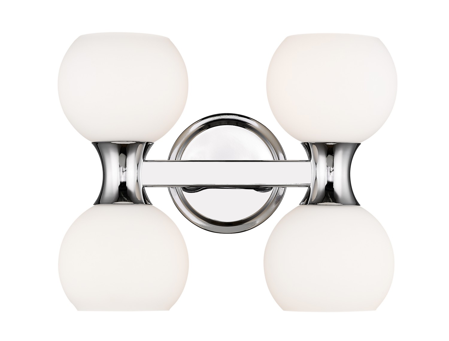 Four Light Vanity by Z-Lite - Artemis Collection, Chrome Finish - 494-4V-CH