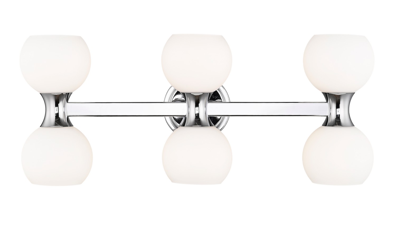 Six Light Vanity by Z-Lite - Artemis Collection, Chrome Finish - 494-6V-CH