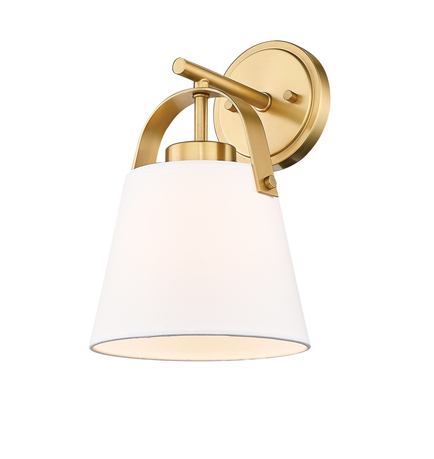One Light Wall Sconce by Z-Lite - Z-Studio Collection, Heritage Brass Finish - 743-1S-HBR