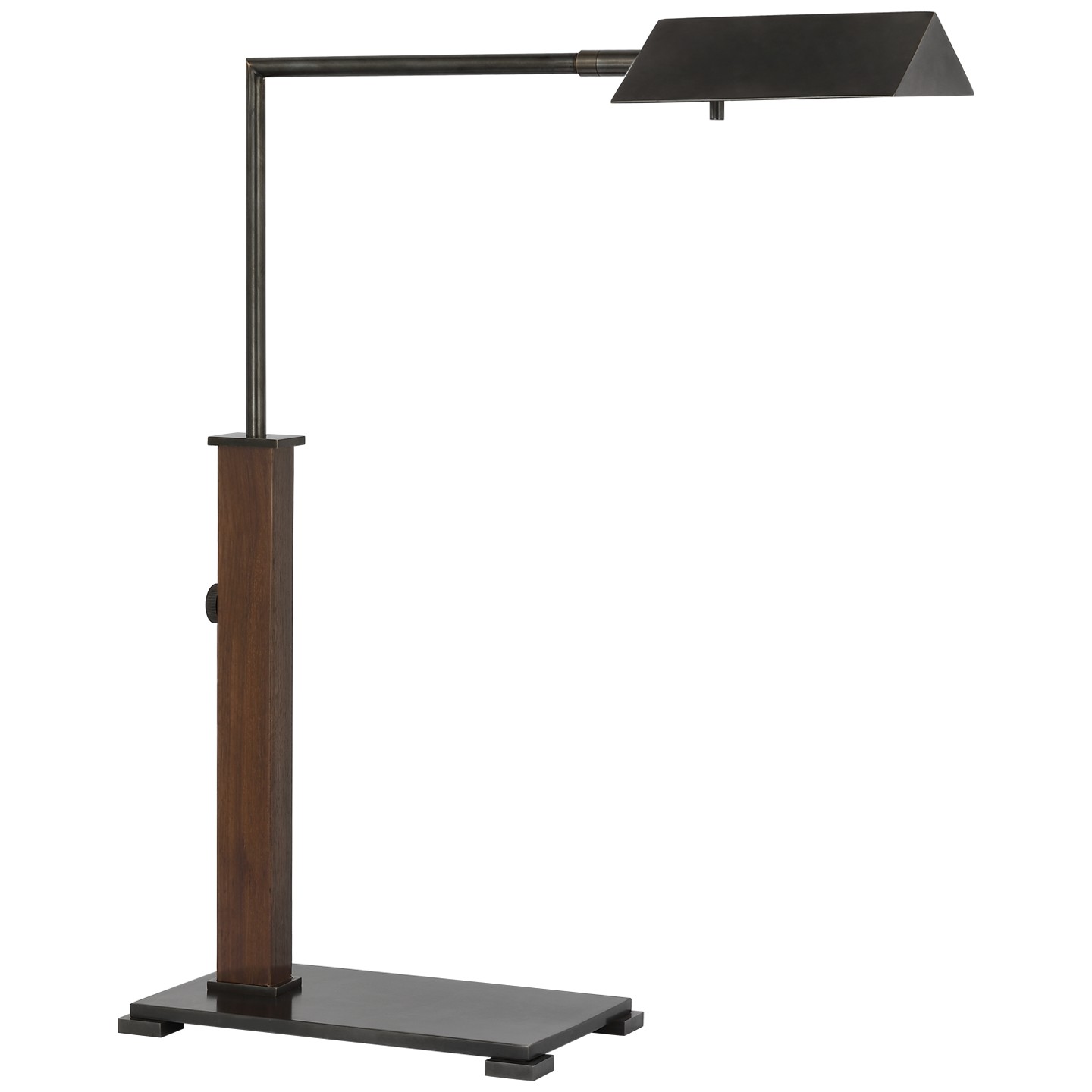 VIS RB 3005BZ/DW Visual Comfort Signature LED Desk Lamp Bronze and Dark Walnut - Copse 6.50W B11 Bulbs Not Included 20.00IN L X 6.75IN W X 22.00IN H Product image for VIS RB 3005BZ/DW Visual Comfort Signature LED Desk Lamp Bronze and Dark Walnut - Copse 6.50W B11 Bulbs Not Included 20.00IN L X 6.75IN W X 22.00IN H