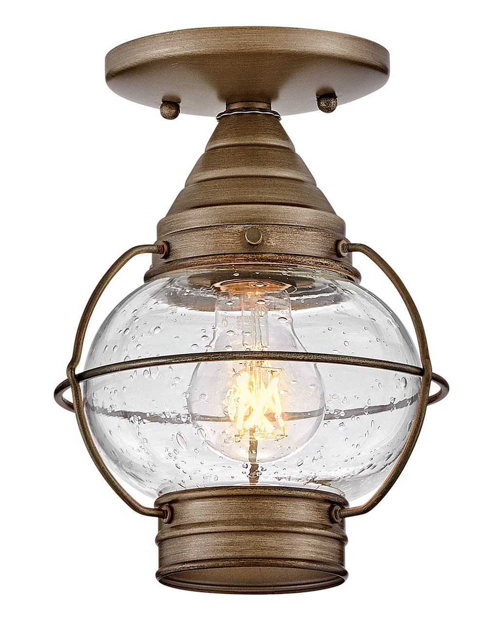 Hinkley Cape Cod LED Convertible Flush Mount in Burnished Bronze - 2203BU