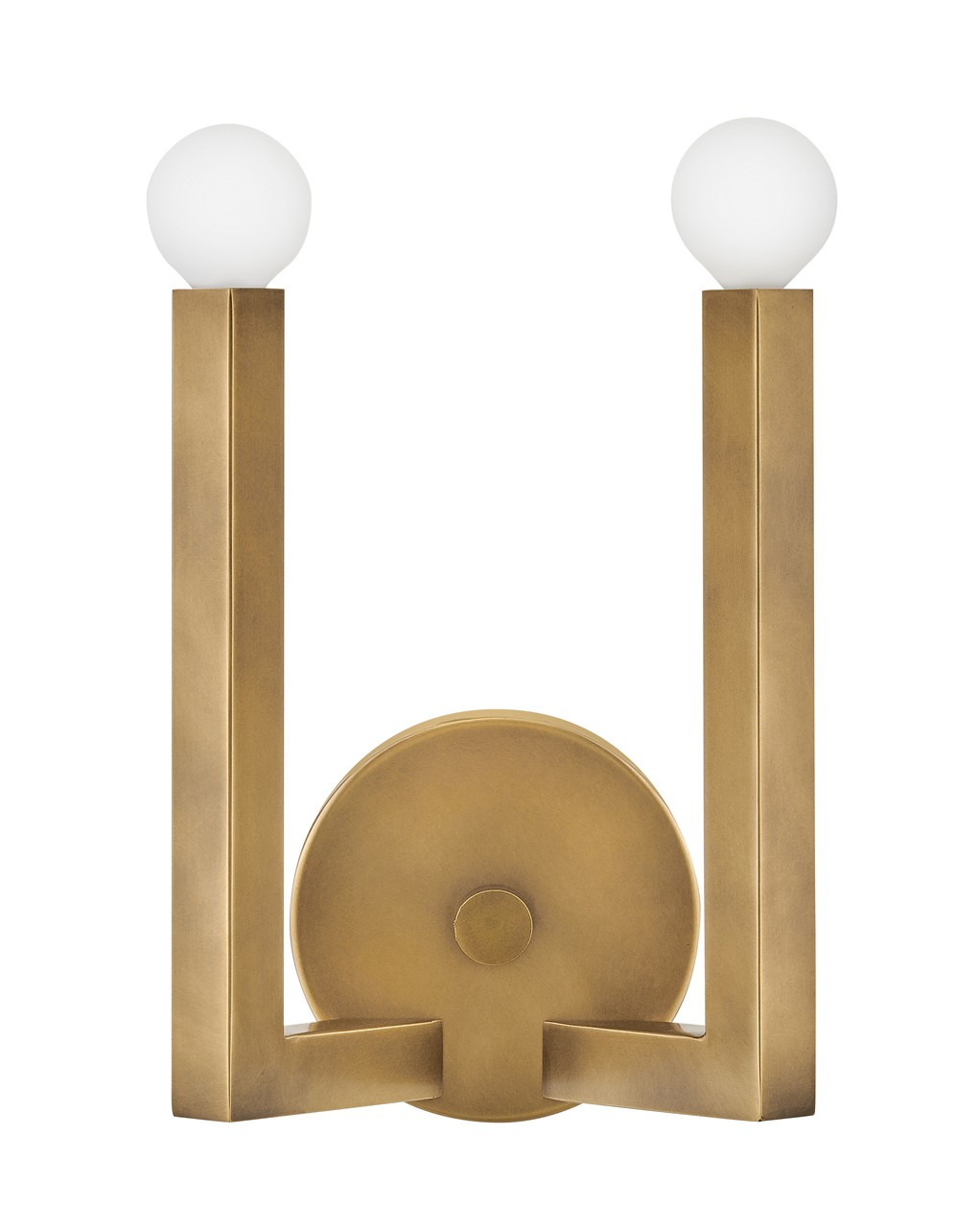 Hinkley Ezra LED Wall Sconce in Heritage Brass - 45042HB