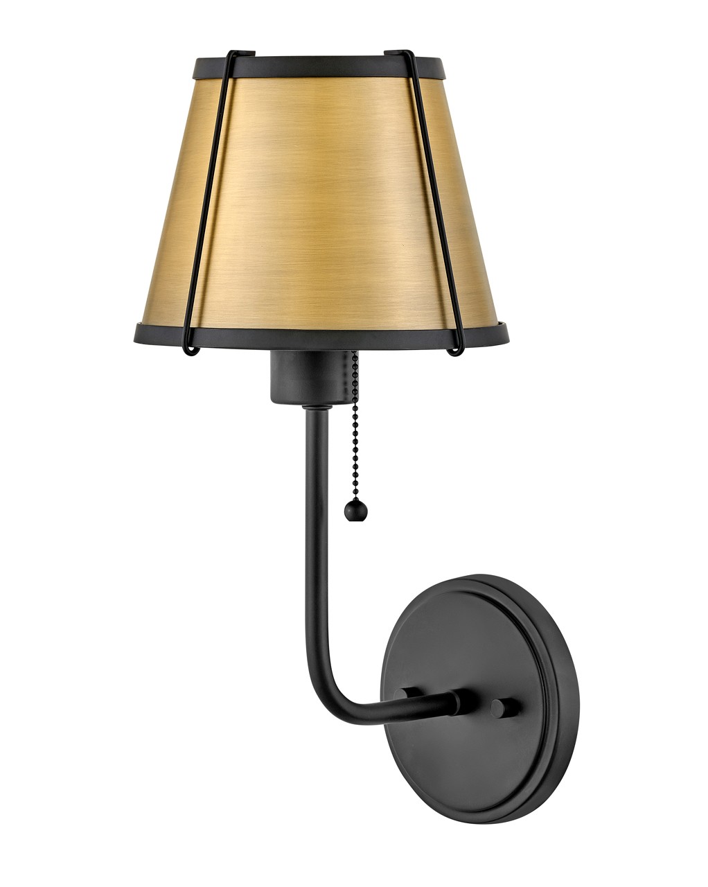 Hinkley Clarke LED Wall Sconce in Black - 4890BK-LDB