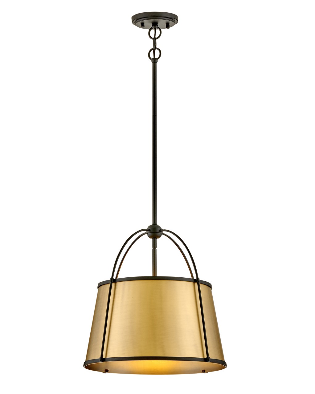 Hinkley Clarke LED Pendant in Black - 4894BK-LDB