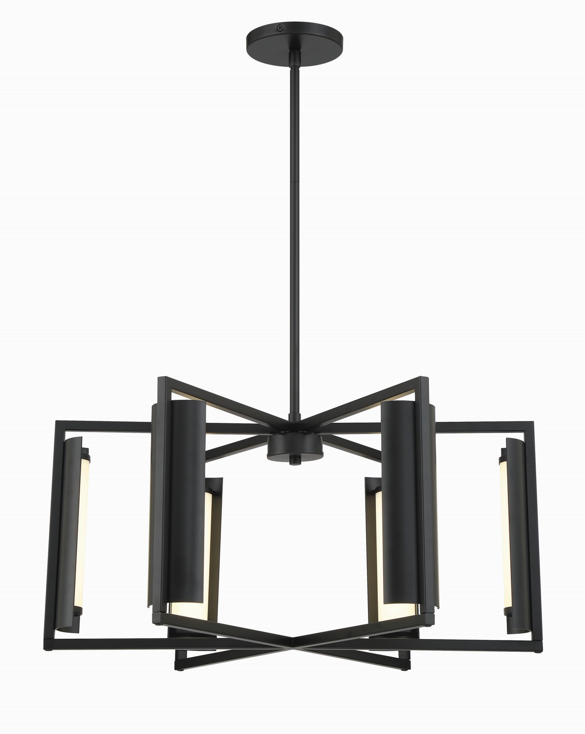 Coal LED Pendant from the Trizay Collection