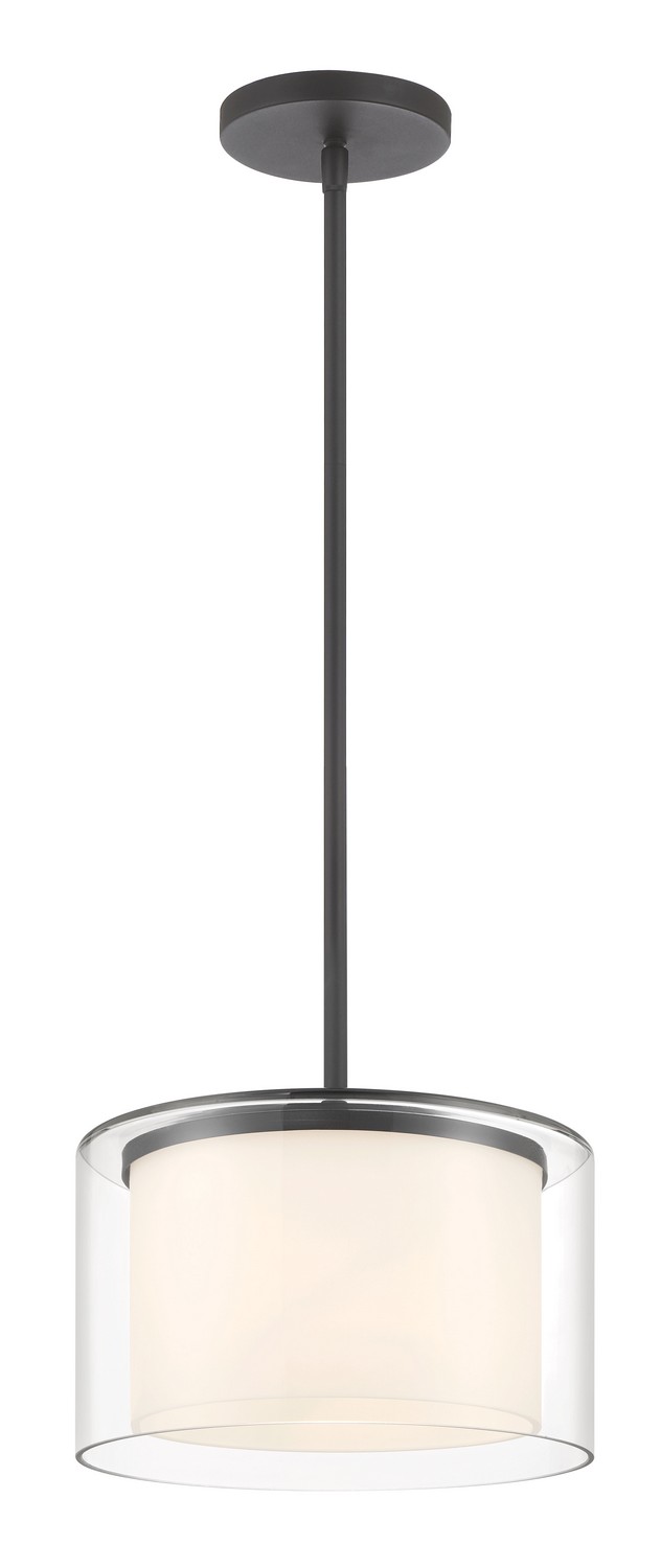 Minka-Lavery Parsons Studio One Light Pendant in Coal - 4102-66