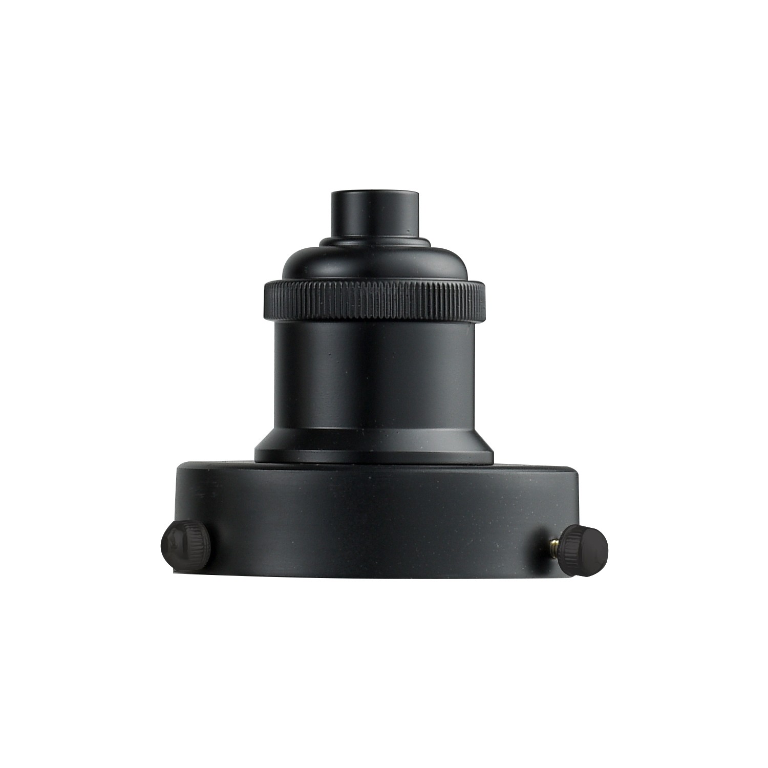 Socket Cover by Innovations - Franklin Restoration Collection, Matte Black Finish - 001H-BK