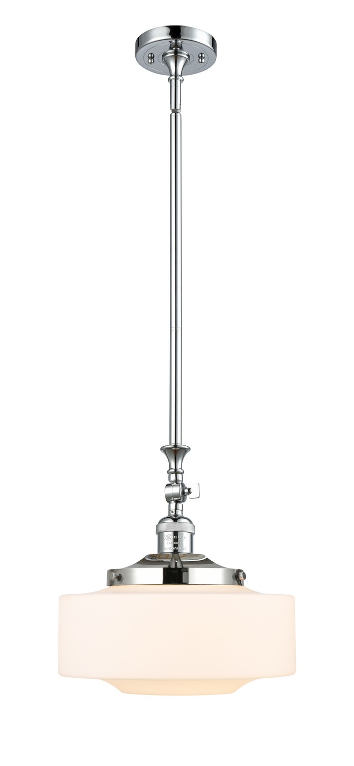 One Light Mini Pendant by Innovations - Franklin Restoration Collection, Polished Chrome Finish - 206-PC-G691-12