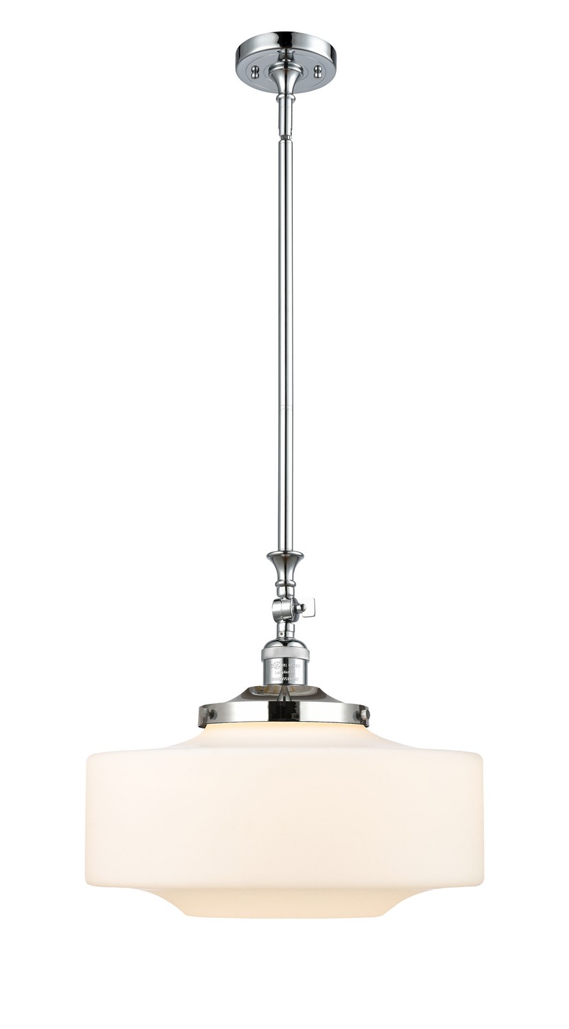 One Light Mini Pendant by Innovations - Franklin Restoration Collection, Polished Chrome Finish - 206-PC-G691-16