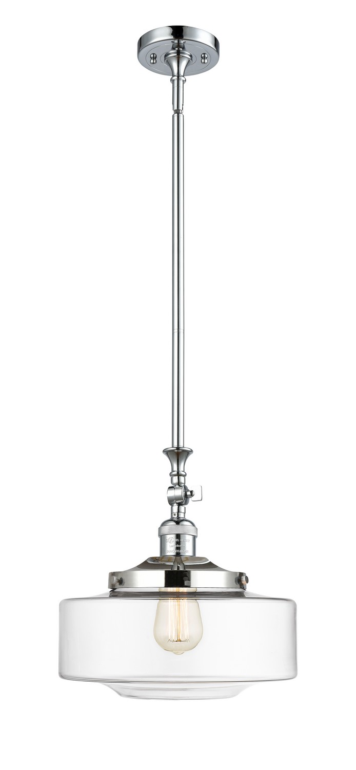 One Light Mini Pendant by Innovations - Franklin Restoration Collection, Polished Chrome Finish - 206-PC-G692-12