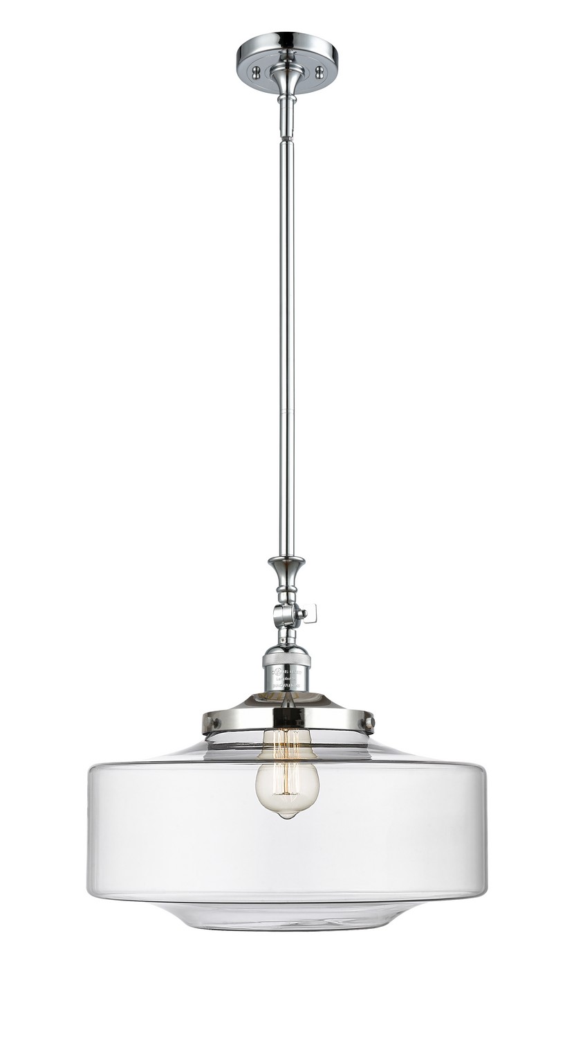 One Light Mini Pendant by Innovations - Franklin Restoration Collection, Polished Chrome Finish - 206-PC-G692-16