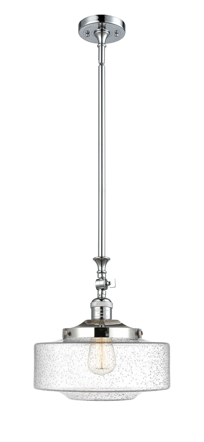 One Light Mini Pendant by Innovations - Franklin Restoration Collection, Polished Chrome Finish - 206-PC-G694-12