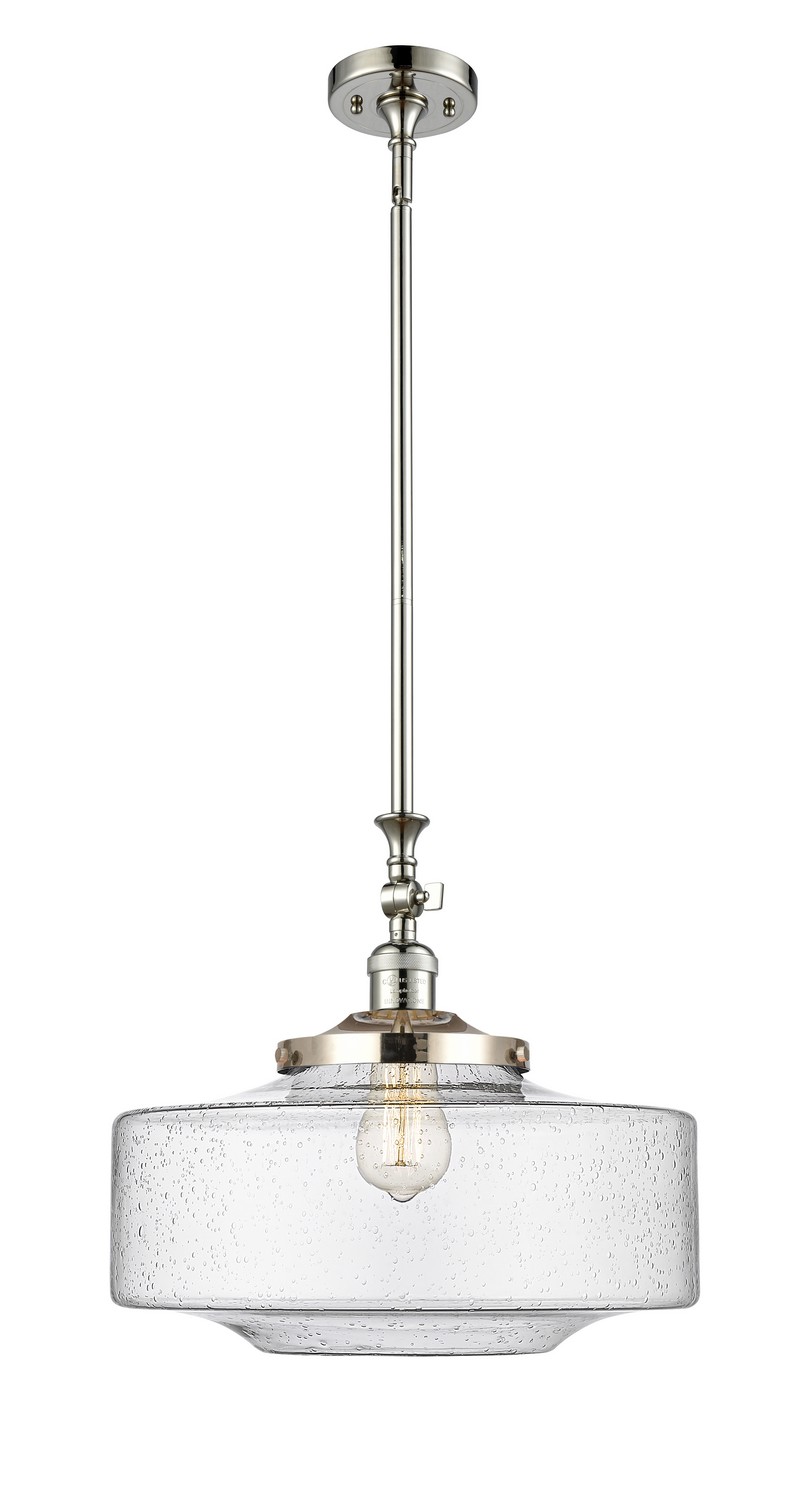 One Light Mini Pendant by Innovations - Franklin Restoration Collection, Polished Nickel Finish - 206-PN-G694-16