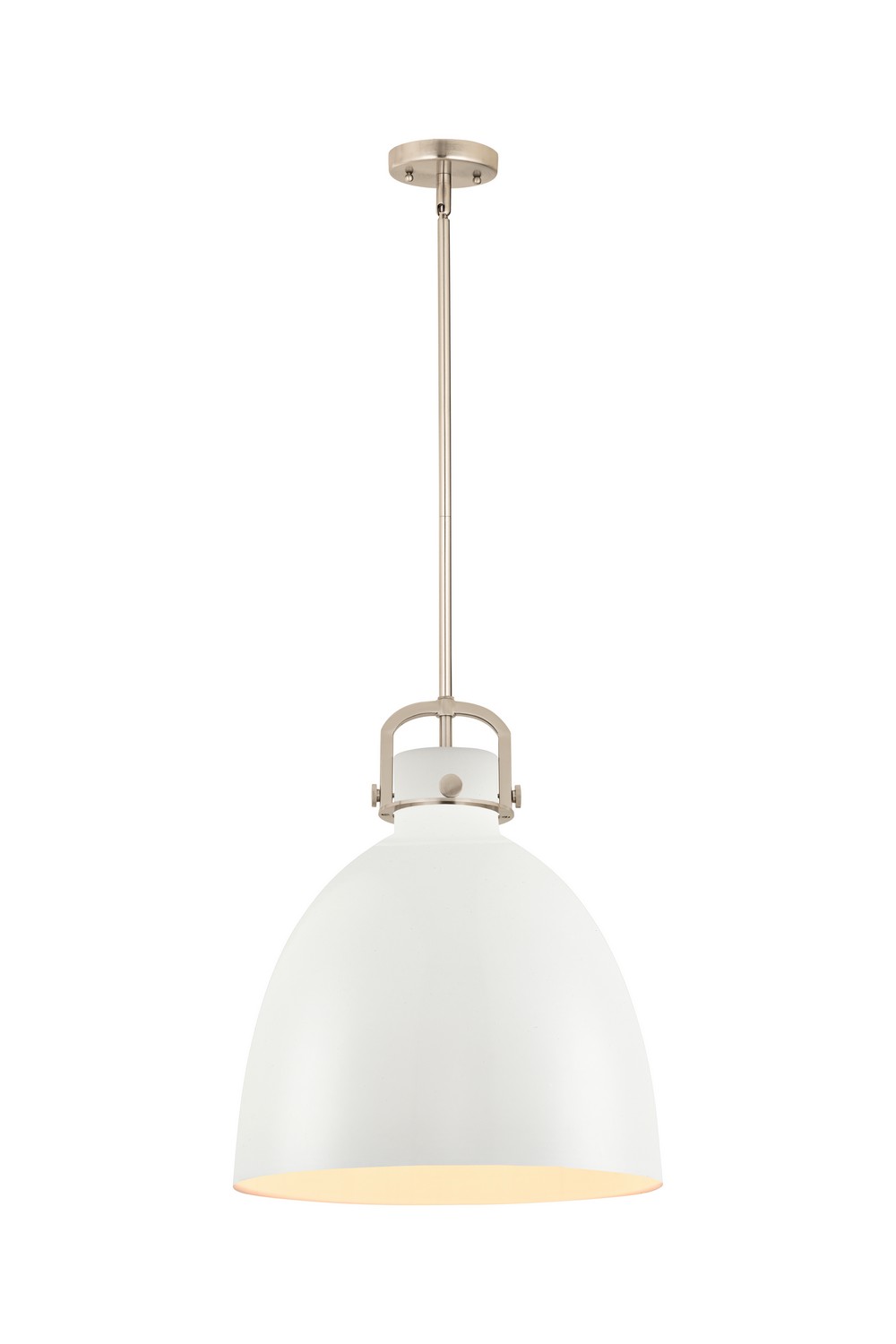 One Light Pendant by Innovations - Downtown Urban Collection, Satin Nickel Finish - 410-1SL-SN-M412-16W