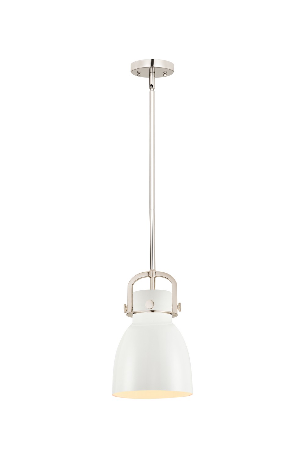 One Light Mini Pendant by Innovations - Downtown Urban Collection, Polished Nickel Finish - 410-1SS-PN-M412-8W