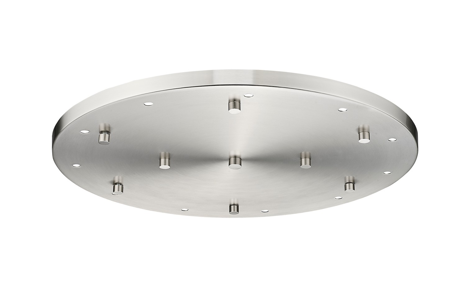 11 Light Ceiling Plate by Z-Lite - Multi Point Canopy Collection, Brushed Nickel Finish - CP2411R-BN
