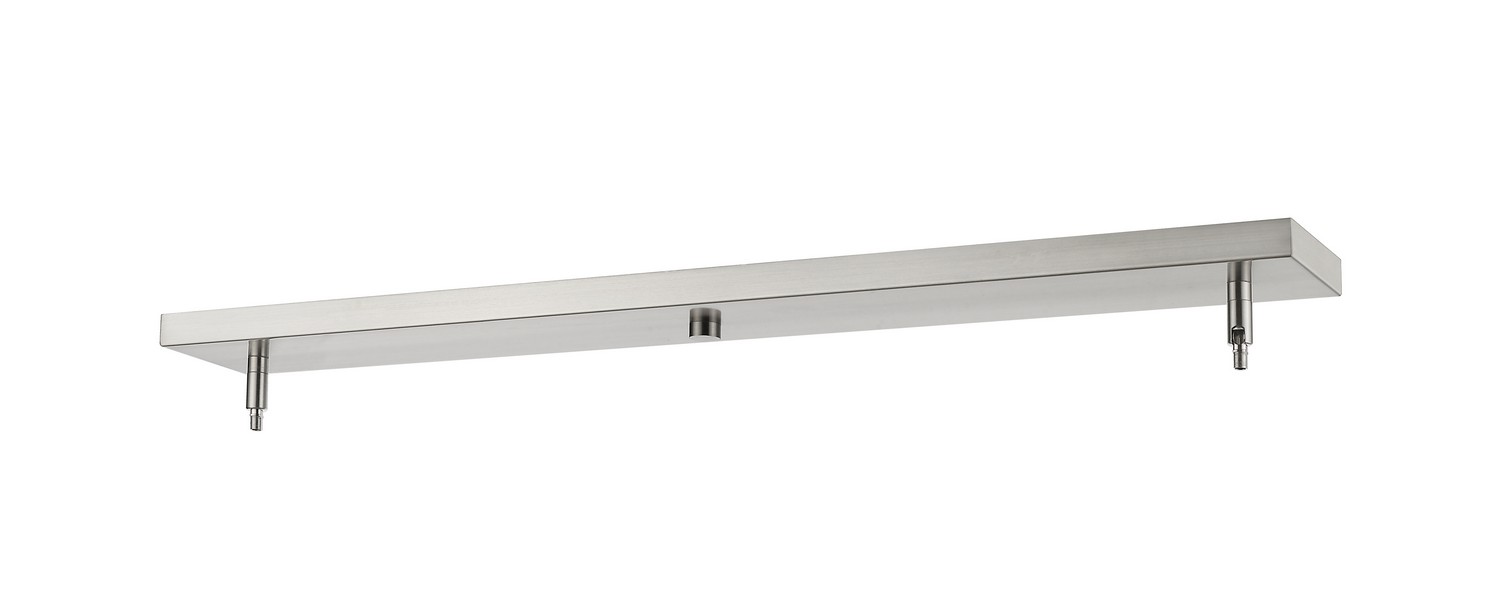 Two Light Ceiling Plate by Z-Lite - Multi Point Canopy Collection, Brushed Nickel Finish - CP3402-BN