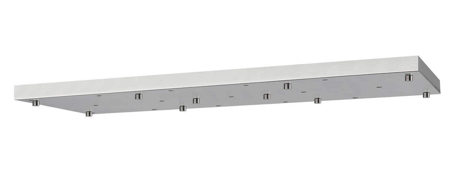 17 Light Ceiling Plate by Z-Lite - Multi Point Canopy Collection, Brushed Nickel Finish - CP4217L-BN