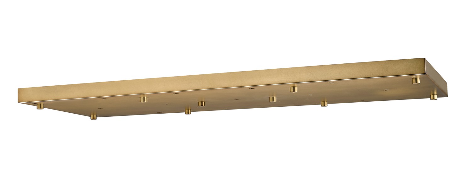 17 Light Ceiling Plate by Z-Lite - Multi Point Canopy Collection, Rubbed Brass Finish - CP4217L-RB