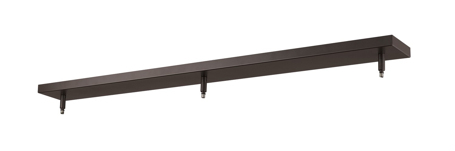 Three Light Ceiling Plate by Z-Lite - Multi Point Canopy Collection, Bronze Finish - CP4403-BRZ