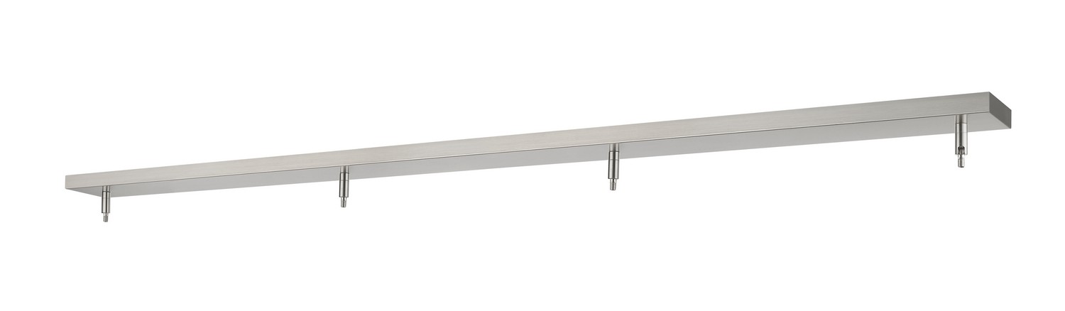 Four Light Ceiling Plate by Z-Lite - Multi Point Canopy Collection, Brushed Nickel Finish - CP5404-BN