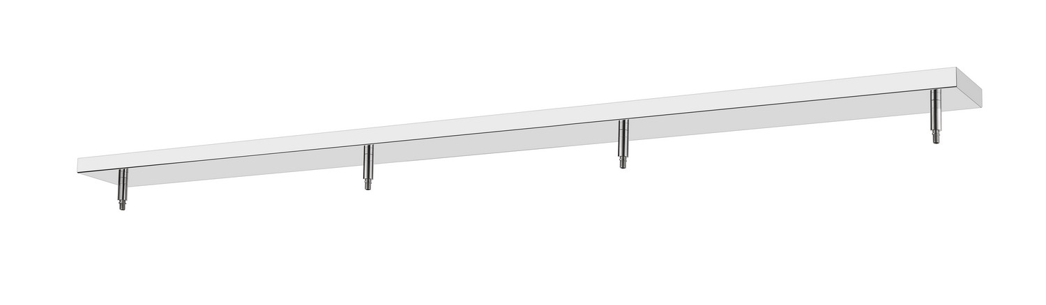 Four Light Ceiling Plate by Z-Lite - Multi Point Canopy Collection, Chrome Finish - CP5404-CH
