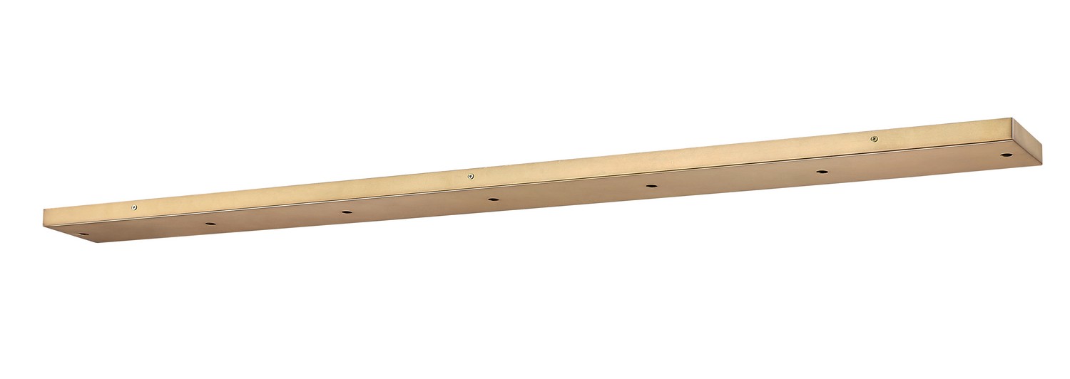 Seven Light Ceiling Plate by Z-Lite - Multi Point Canopy Collection, Rubbed Brass Finish - CP5407L-RB