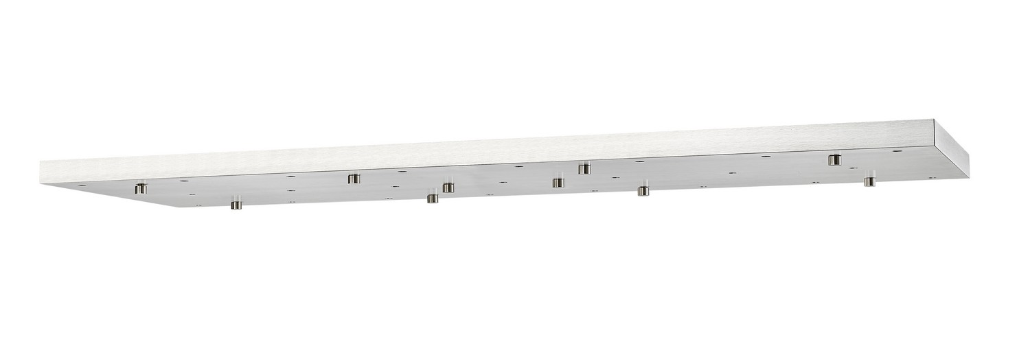 23 Light Ceiling Plate by Z-Lite - Multi Point Canopy Collection, Brushed Nickel Finish - CP5423L-BN