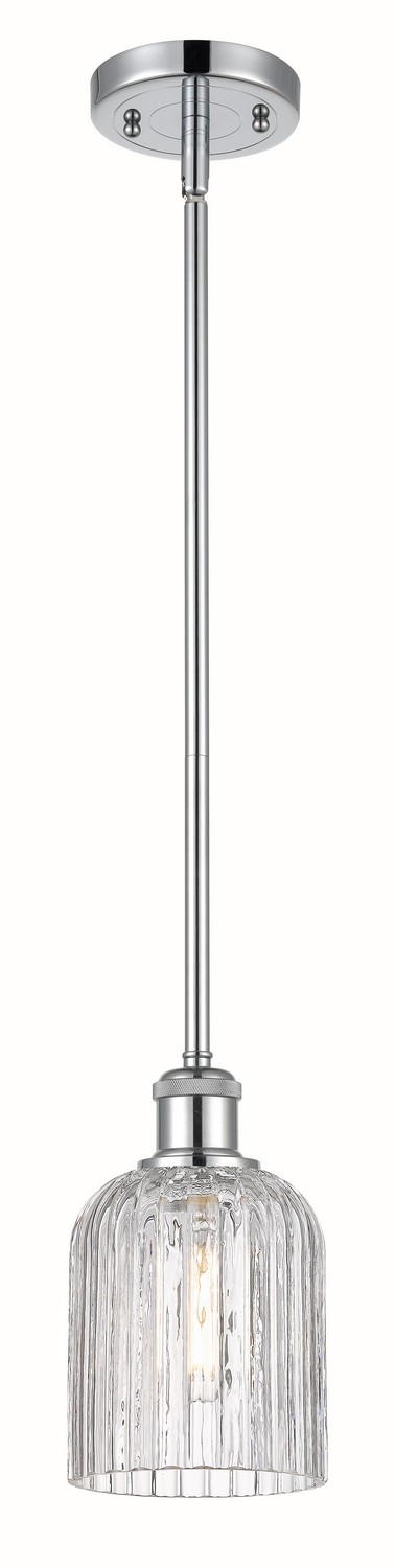 One Light Mini Pendant by Innovations - Ballston Collection, Polished Chrome Finish - 516-1S-PC-G559-5CL