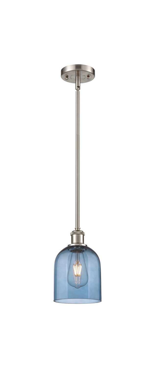 One Light Mini Pendant by Innovations - Ballston Collection, Brushed Satin Nickel Finish - 516-1S-SN-G558-6BL
