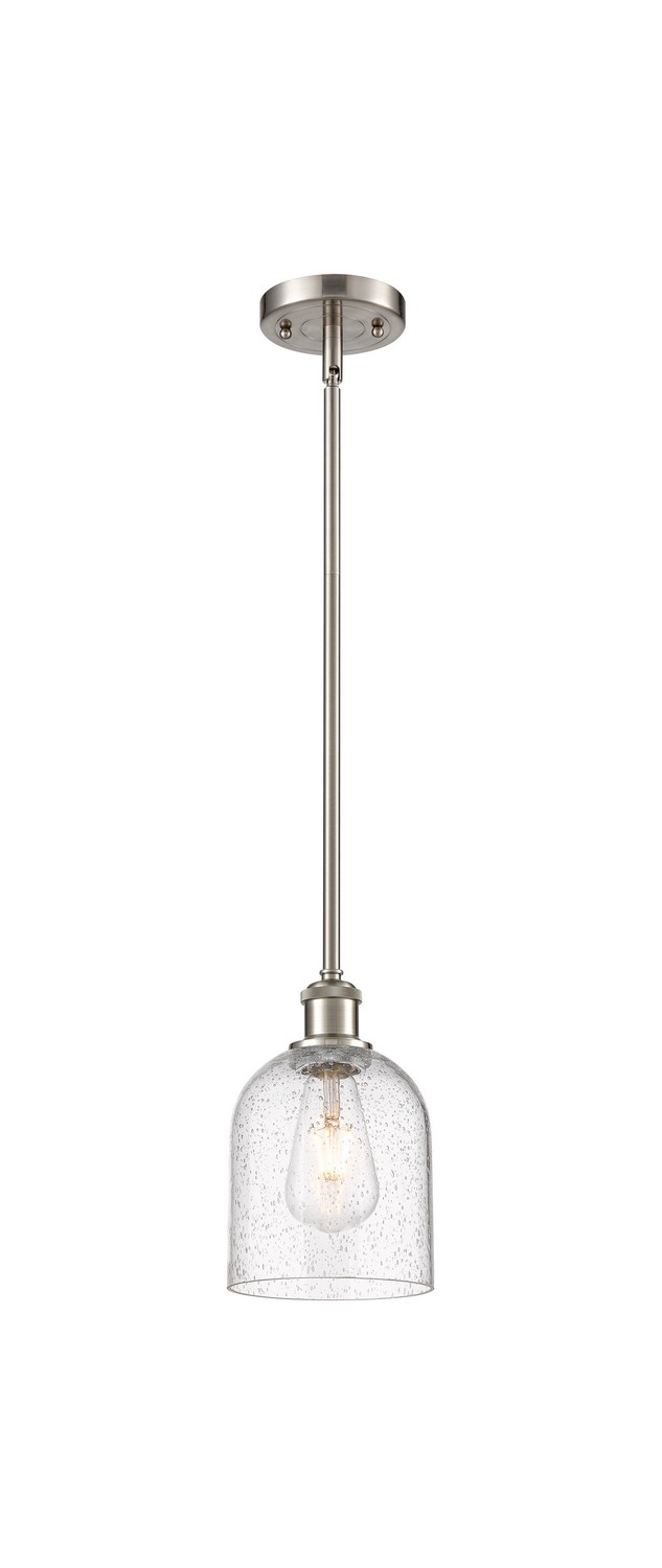 One Light Mini Pendant by Innovations - Ballston Collection, Brushed Satin Nickel Finish - 516-1S-SN-G558-6SDY