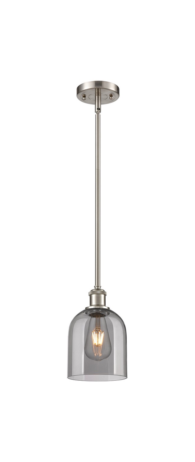 One Light Mini Pendant by Innovations - Ballston Collection, Brushed Satin Nickel Finish - 516-1S-SN-G558-6SM