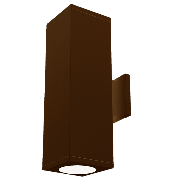 WAC Lighting DC-WE0622-F827A-BZ Cube Arch LED 5.5 inch Bronze Sconce Wall Light in Flood, 85, 2700K, Away From Wall