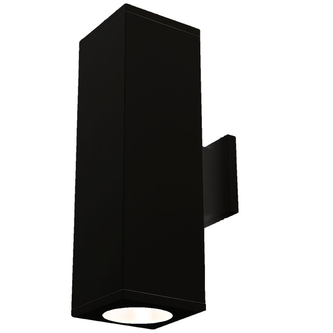 WAC Lighting DC-WE06EM-N927S-BK Cube Arch LED 5.5 inch Black Sconce Wall Light in Narrow, 90, 2700K, Straight Up/Down