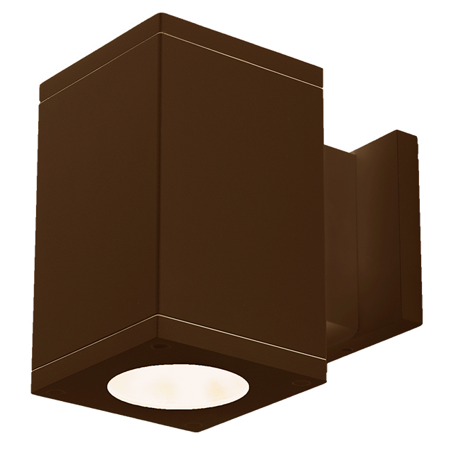 WAC Lighting DC-WS0517-S840S-BZ Cube Arch LED 4.5 inch Bronze Sconce Wall Light in Spot, 85, 4000K, Straight Up/Down