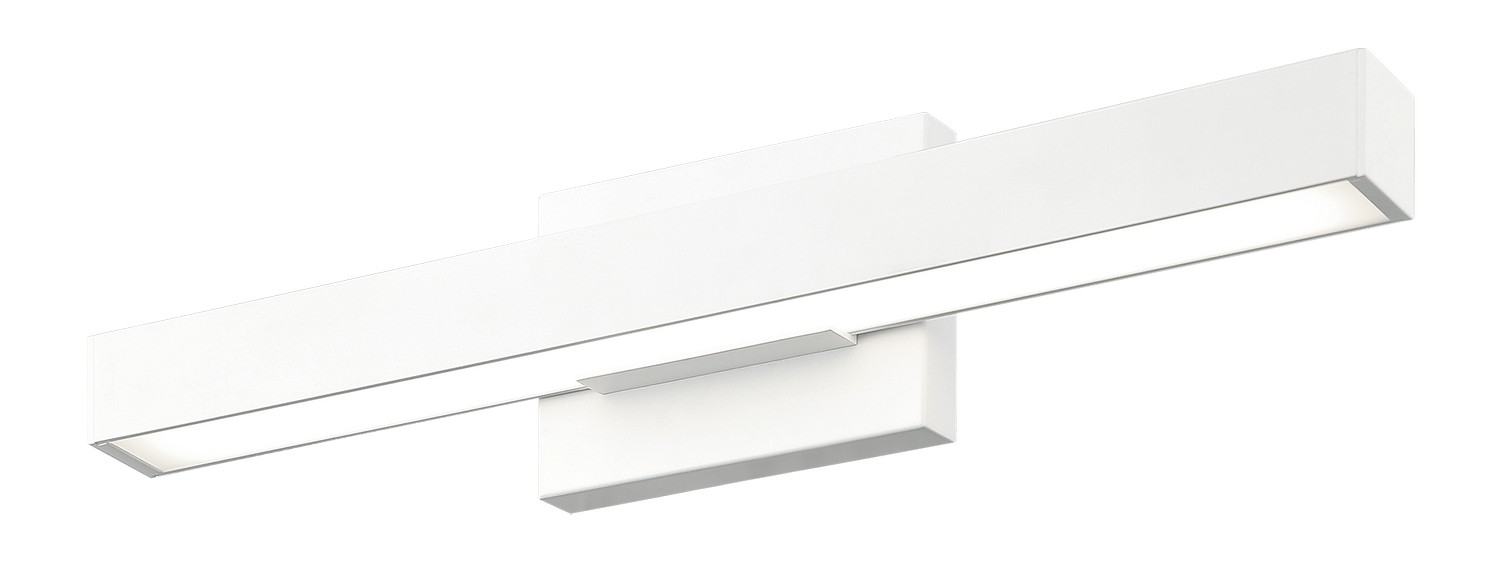 Matteo Lighting W80818MW Presley LED 18 inch Matte White Bath Vanity Light Wall Light